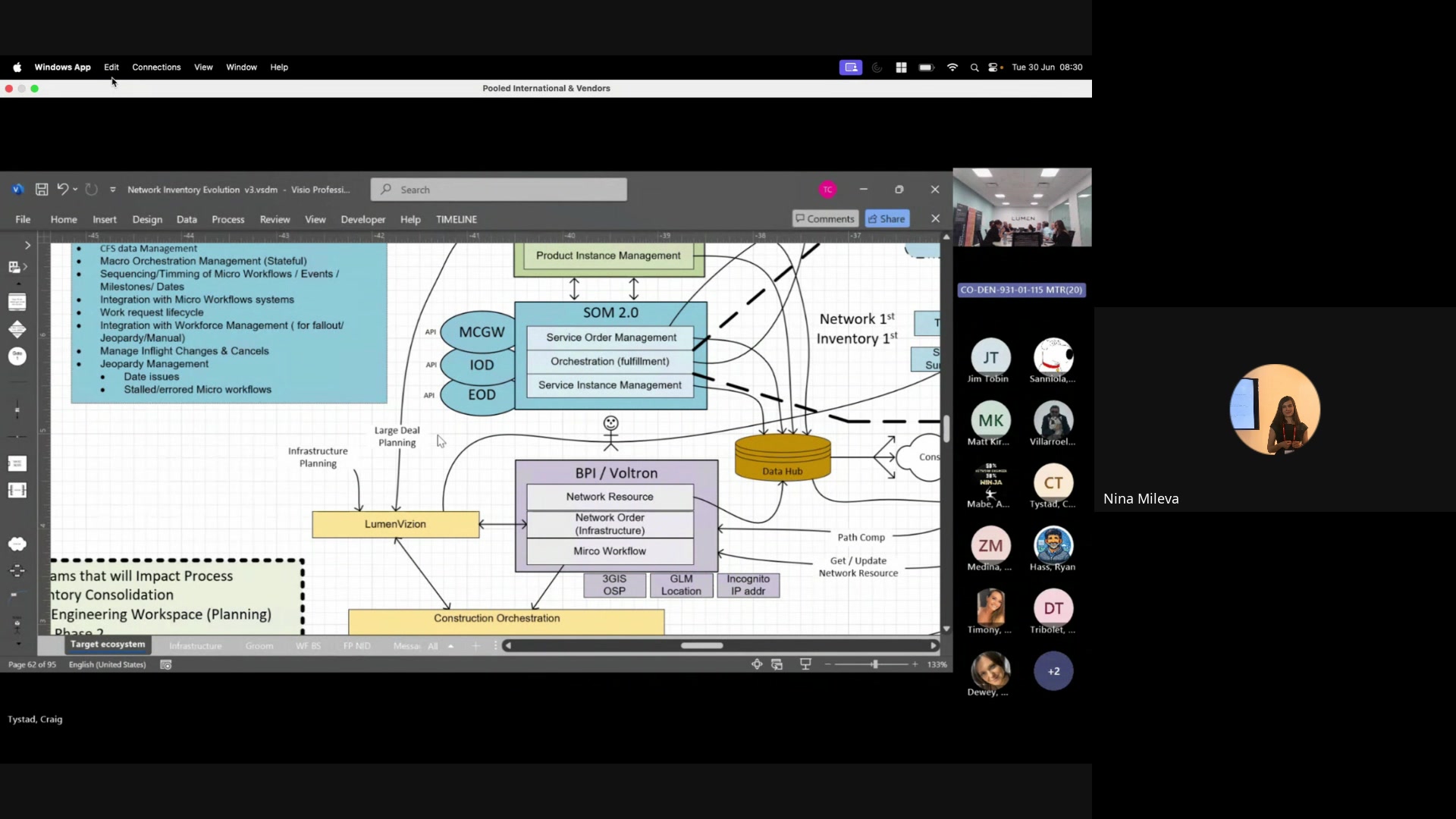 Construction / Product Infrastructure Flow